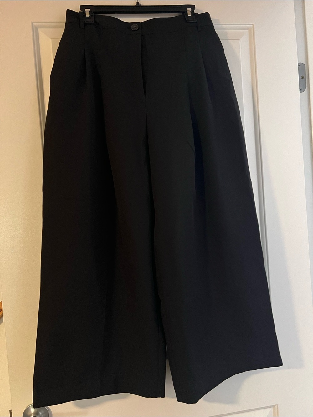 DKNY wide leg trouser pants